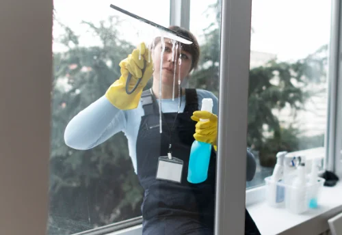 Nettoyage de vitres intérieures et extérieures à Orgelet